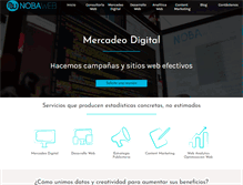 Tablet Screenshot of nobaweb.com